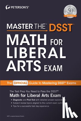 Peterson's - Master the DSST Math for Liberal Arts Exam