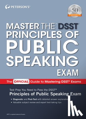 Peterson's - Master the DSST Principles of Public Speaking Exam