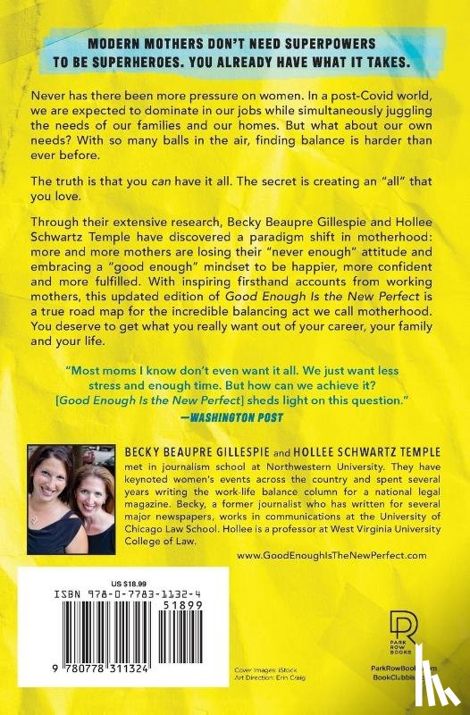 Gillespie, Becky - GOOD ENOUGH IS THE NEW PERFECT