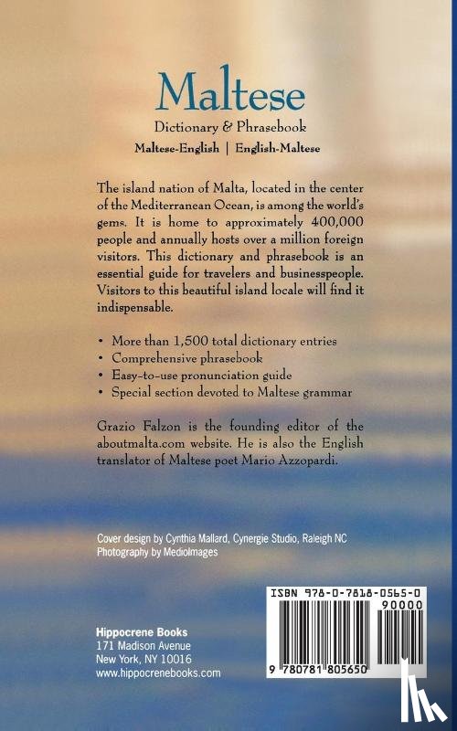 Falzon, Grazio - Maltese-English/English-Maltese Dictionary and Phrasebook