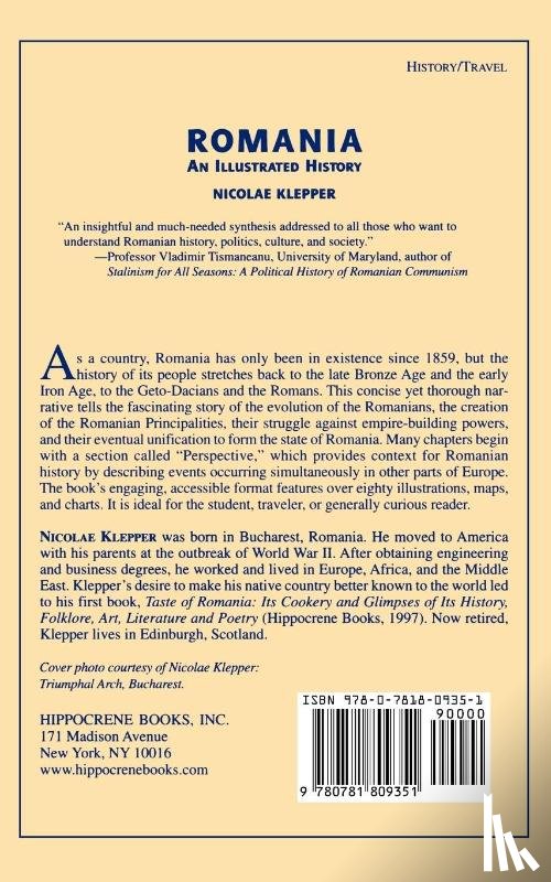 Klepper, Nicolae - Romania: An Illustrated History