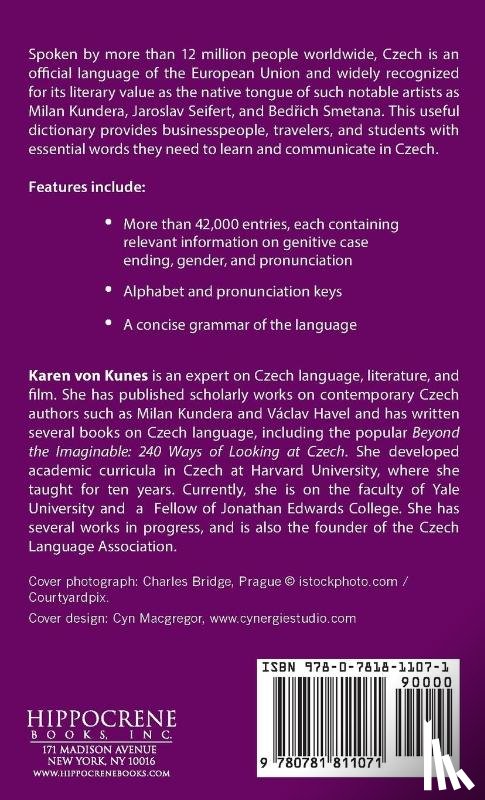von Kunes, Karen - Czech-English/English-Czech Practical Dictionary