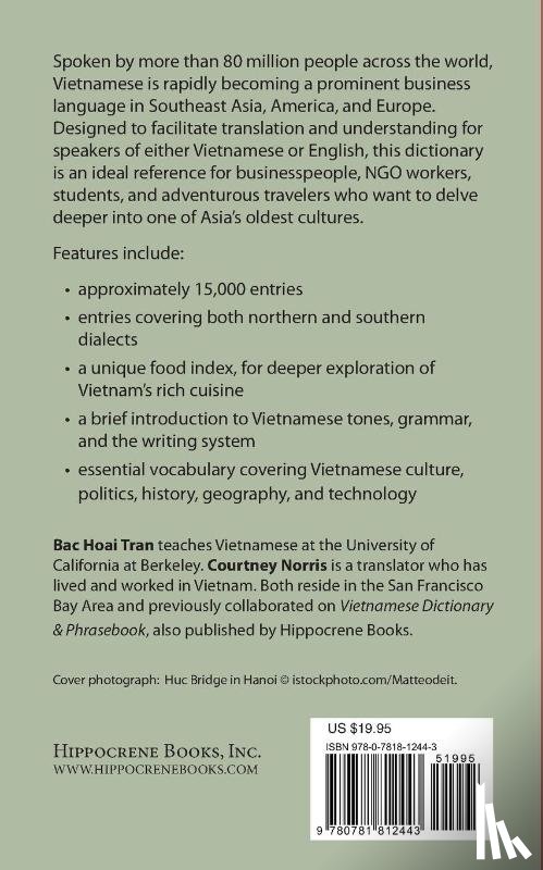 Tran, Bac, Norris, Courtney - Vietnamese-English/English-Vietnamese Practical Dictionary