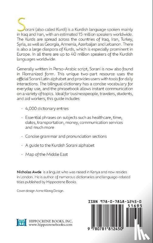 Awde, Nicholas - Kurdish (Sorani)-English/English-Kurdish (Sorani) Dictionary & Phrasebook