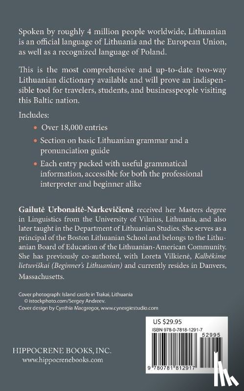 Urbonait-Narkeviien, Gailut - Lithuanian-English/English-Lithuanian Practical Dictionary