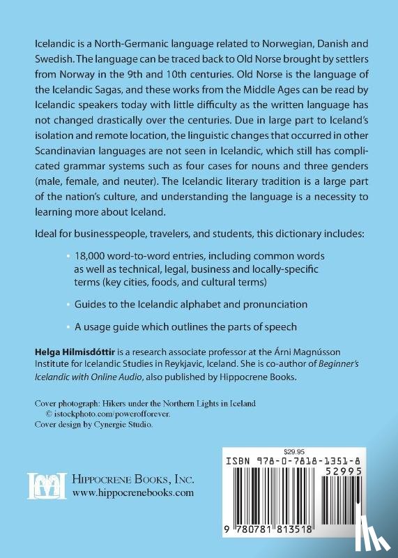 Helmisdottir, Helga - Icelandic-English/English-Icelandic Practical Dictionary
