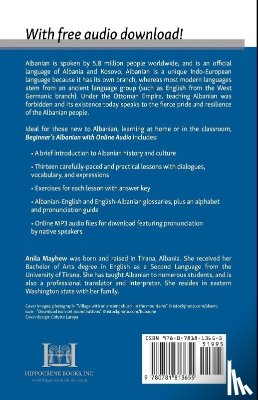 Mayhew - Beginner's Albanian with Online Audio