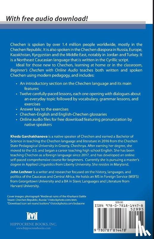 Garchakhanova, Kheda, Lechner, John - Beginner's Chechen with Online Audio