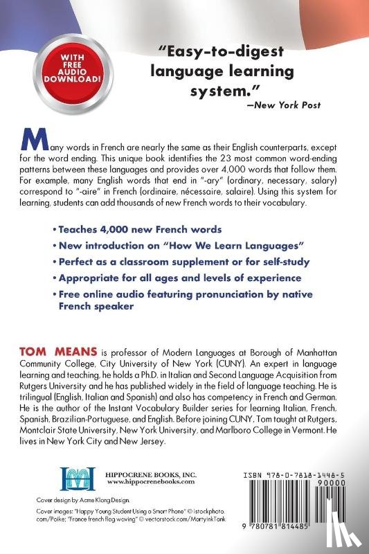 Means, Tom - Instant French Vocabulary Builder with Online Audio