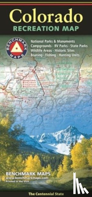 Benchmark Maps - Colorado Recreation Map