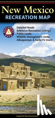 Benchmark Maps - New Mexico Recreation Map
