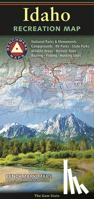 Benchmark Maps - Idaho Recreation Map