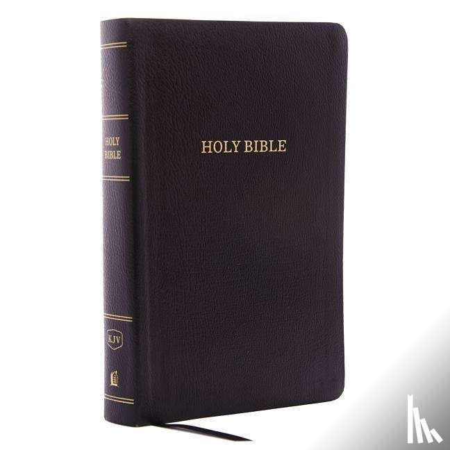 Nelson, Thomas - KJV Holy Bible: Personal Size Giant Print with 43,000 Cross References, Black Bonded Leather, Red Letter, Comfort Print (Thumb Indexed): King James Version