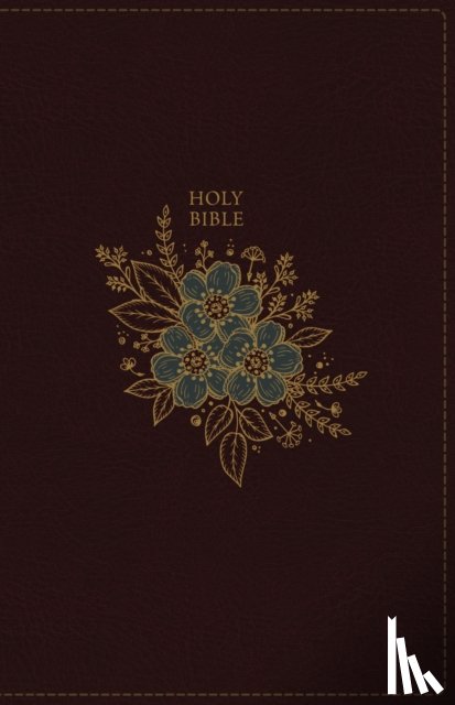 Nelson, Thomas - KJV Holy Bible: Personal Size Giant Print with 43,000 Cross References, Deluxe Burgundy Leathersoft, Red Letter, Comfort Print (Thumb Indexed): King James Version