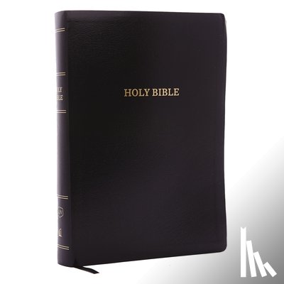 Thomas Nelson - KJV, Reference Bible, Super Giant Print, Leather-Look, Black, Red Letter, Comfort Print