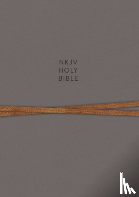 Nelson, Thomas - NKJV, Journal the Word Bible, Cloth over Board, Gray, Red Letter, Comfort Print
