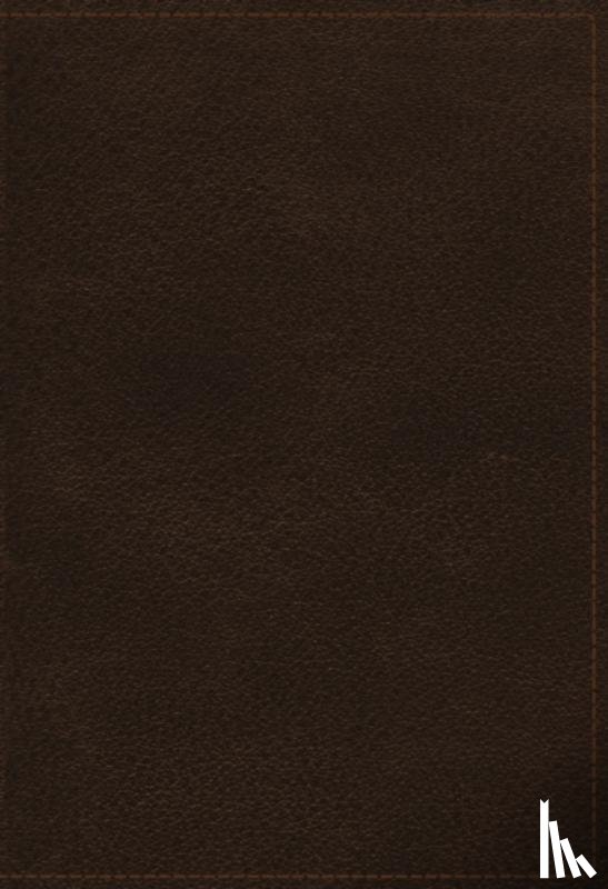 Nelson, Thomas - NKJV Study Bible, Premium Calfskin Leather, Brown, Full-Color, Thumb Indexed, Comfort Print