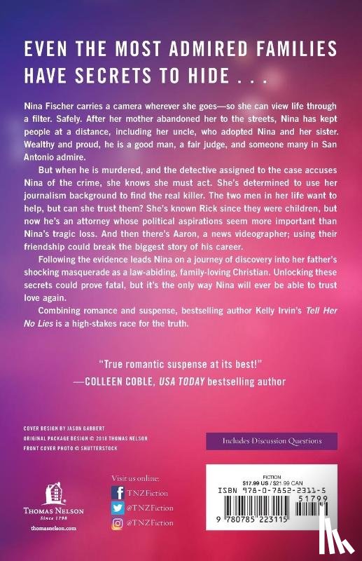 Irvin, Kelly - Tell Her No Lies