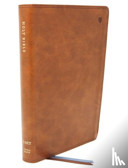 Nelson, Thomas - NET Bible, Thinline Large Print, Leathersoft, Brown, Comfort Print