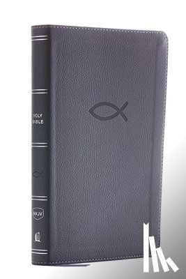 Nelson, Thomas - NKJV, Thinline Bible Youth Edition, Leathersoft, Gray, Red Letter, Comfort Print