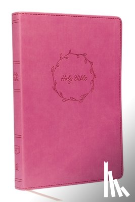 Thomas Nelson - KJV, Value Thinline Bible, Large Print, Leathersoft, Pink, Red Letter Edition, Comfort Print