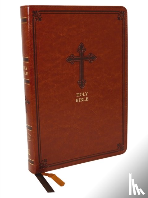Nelson, Thomas - KJV Holy Bible: Large Print Thinline, Brown Leathersoft, Red Letter, Comfort Print: King James Version