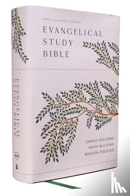 Thomas Nelson - Evangelical Study Bible: Christ-centered. Faith-building. Mission-focused. (NKJV, Hardcover, Red Letter, Large Comfort Print)
