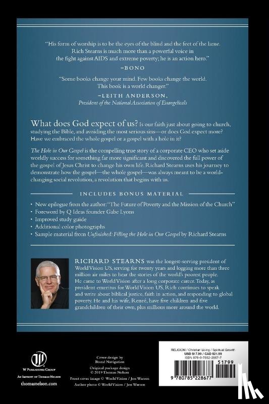 Stearns, Richard - The Hole in Our Gospel 10th Anniversary Edition