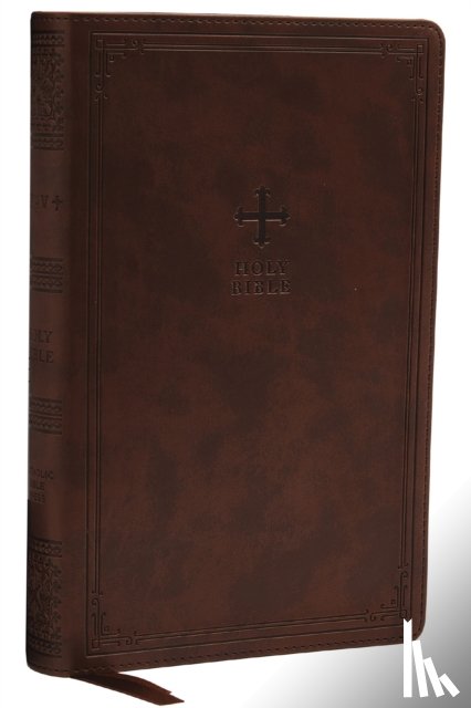 Catholic Bible Press - NRSV Catholic Edition Gift Bible, Brown Leathersoft (Comfort Print, Holy Bible, Complete Catholic Bible, NRSV CE)