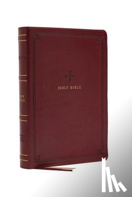 Catholic Bible Press - NRSV Large Print Standard Catholic Bible, Red Leathersoft (Comfort Print, Holy Bible, Complete Catholic Bible, NRSV CE)