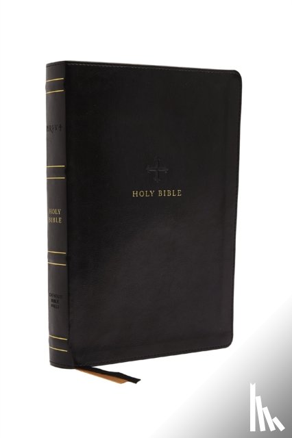 Catholic Bible Press - NRSV, Catholic Bible, Standard Personal Size, Leathersoft, Black, Comfort Print