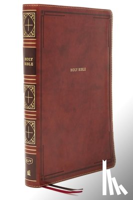 Nelson, Thomas - KJV Holy Bible: Giant Print Thinline Bible, Brown Leathersoft, Red Letter, Comfort Print: King James Version