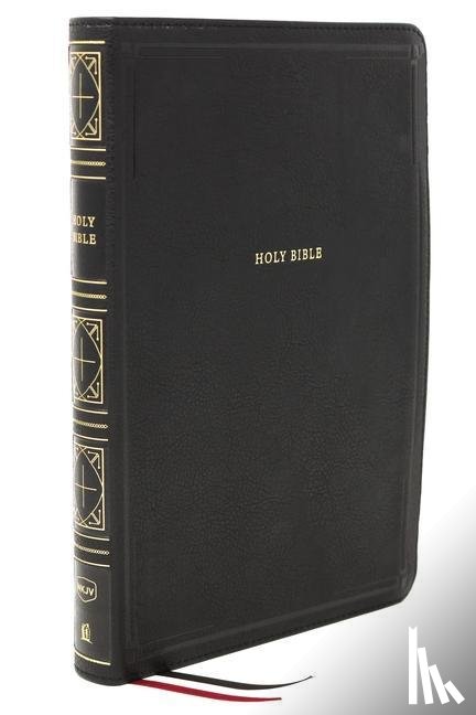 Nelson, Thomas - NKJV Holy Bible, Giant Print Thinline Bible, Black Leathersoft, Red Letter, Comfort Print: New King James Version
