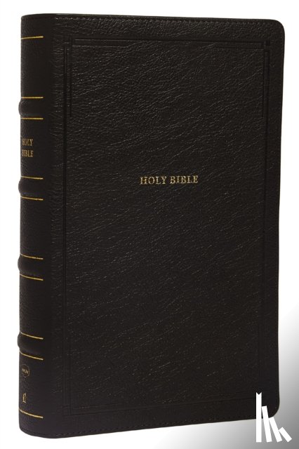 Nelson, Thomas - NKJV, End-of-Verse Reference Bible, Personal Size Large Print, Leathersoft, Black, Red Letter, Comfort Print
