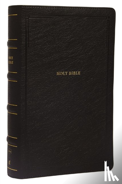 Nelson, Thomas - NKJV, End-of-Verse Reference Bible, Personal Size Large Print, Leathersoft, Black, Thumb Indexed, Red Letter, Comfort Print