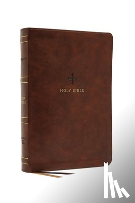 Catholic Bible Press - NRSV, Catholic Bible, Thinline Edition, Leathersoft, Brown, Comfort Print