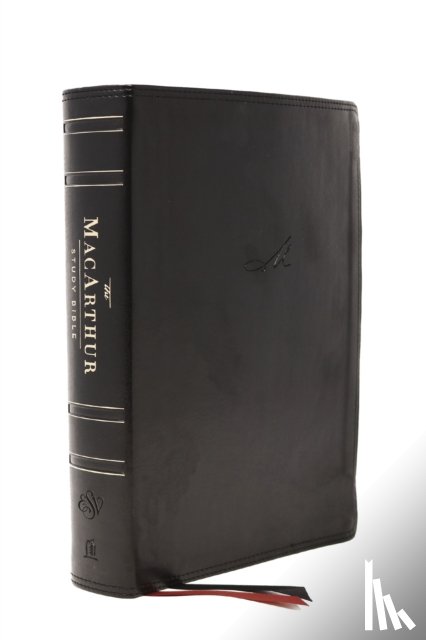 MacArthur, John F. - ESV, MacArthur Study Bible, 2nd Edition, Leathersoft, Black, Thumb Indexed