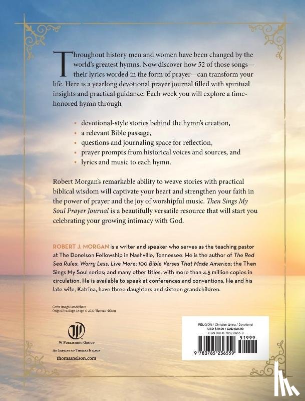 Morgan, Robert J. - Then Sings My Soul Prayer Journal