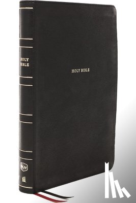 Thomas Nelson - Nkjv, Reference Bible, Center-Column Giant Print, Leathersoft, Black, Red Letter Edition, Thumb Indexed, Comfort Print: Holy Bible, New King James Ver