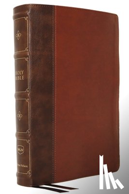 Nelson, Thomas - NKJV, Large Print Verse-by-Verse Reference Bible, Maclaren Series, Leathersoft, Brown, Comfort Print