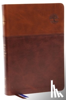 Thomas Nelson - NKJV, Matthew Henry Daily Devotional Bible, Leathersoft, Brown, Red Letter, Comfort Print