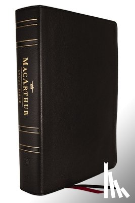 MacArthur, John F. - ESV, MacArthur Study Bible, 2nd Edition, Genuine leather, Black