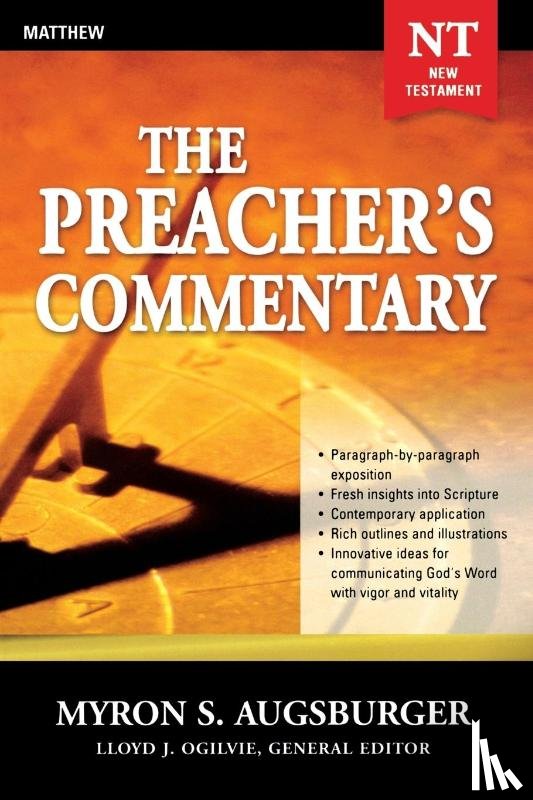 Augsburger, Myron - The Preacher's Commentary - Vol. 24: Matthew