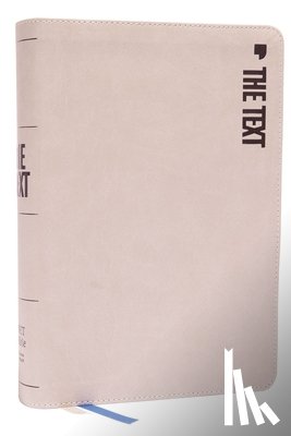 DiMarco, Michael, DiMarco, Hayley - The TEXT Bible: Uncover the message between God, humanity, and you (NET, Stone Leathersoft, Comfort Print)