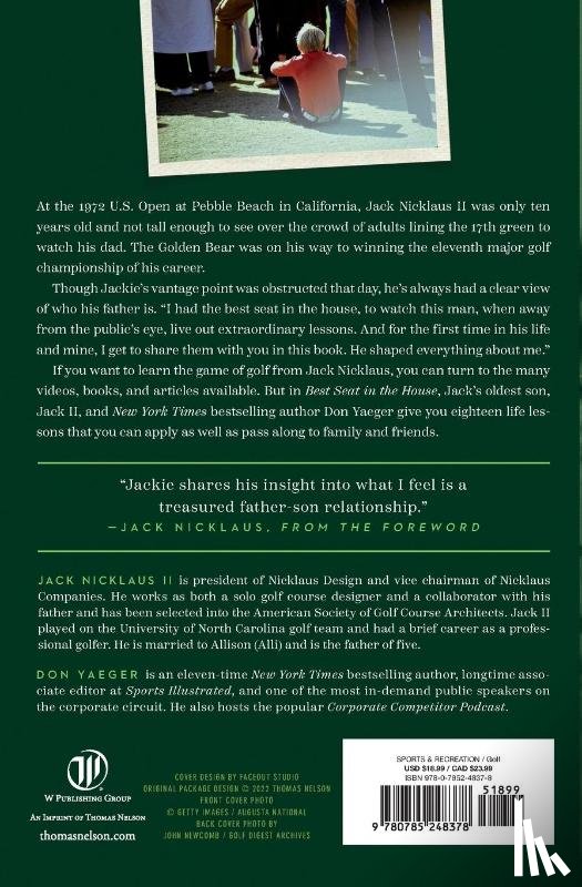 Nicklaus II, Jack, Yaeger, Don - Best Seat in the House