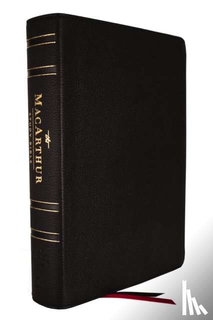 MacArthur, John F. - NASB, MacArthur Study Bible, 2nd Edition, Genuine Leather, Black, Comfort Print