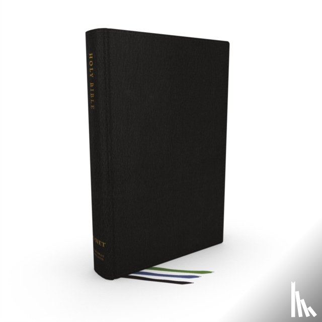 Nelson, Thomas - NET Bible, Thinline Large Print, Genuine Leather, Black, Thumb Indexed, Comfort Print