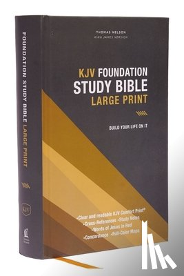 Nelson, Thomas - KJV, Foundation Study Bible, Large Print, Hardcover, Red Letter, Comfort Print