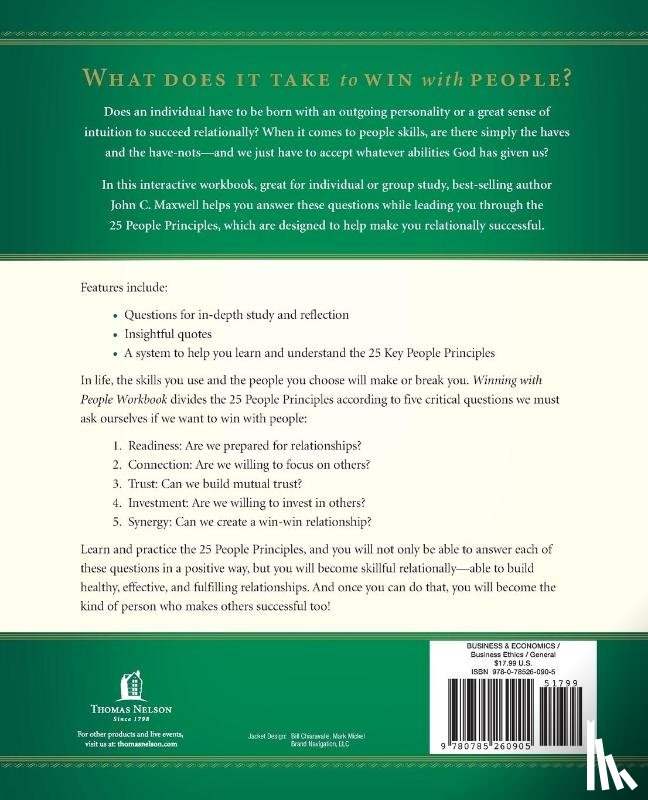 Maxwell, John C. - Winning with People Workbook
