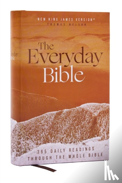 Thomas Nelson - NKJV, The Everyday Bible, Hardcover, Red Letter, Comfort Print